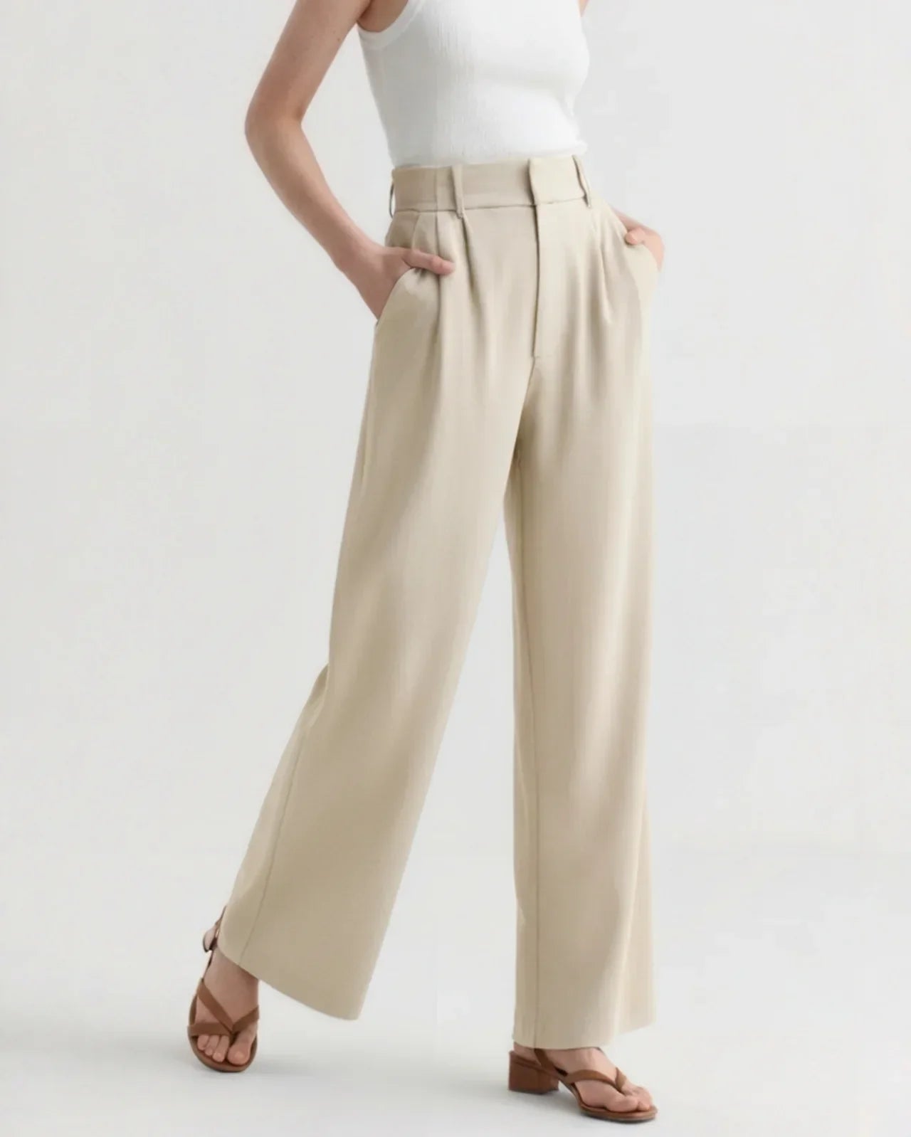 Serena Wide-Leg Hose – Moderne Eleganz